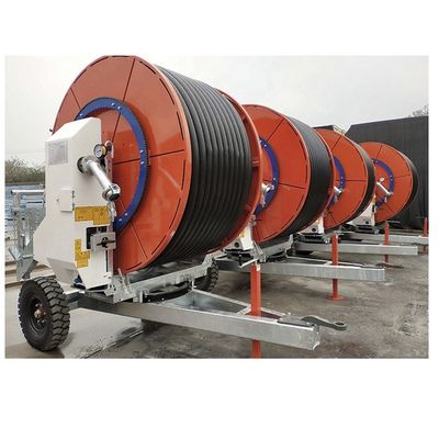 Agricoltura Sistema di irrigazione mobile con pistola piovana 75 300tx bobina del tubo e irrigatore mobile pistola sprinkler Italia Metallo