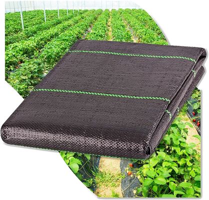 Giardino Agriturismo Nero Antierba Tessuto Barriera Erbe Infestanti Matto Controllo Mulch Strumento di tessuto PORTABLE