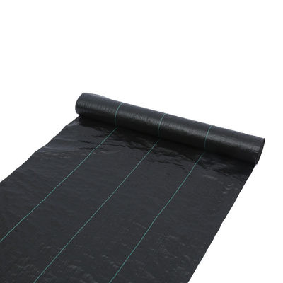 Materiale di plastica resistente ai raggi UV PP anti erbacce Matto anti erbacce per giardini