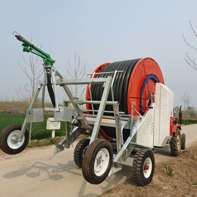Agricoltura moderna Macchine per l'irrigazione a pivot agricolo Irrigatore itinerante Sistema di attrezzature di irrigazione per le aziende agricole facile