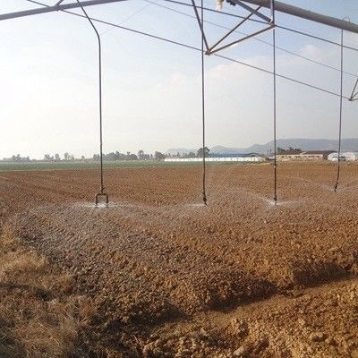 Sistema di irrigazione a pivotamento centrale a movimento laterale automatico di 80 pollici di diametro per efficienza agricola