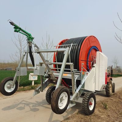 Sistema di irrigazione a tamburo metallico per l'irrigazione agricola