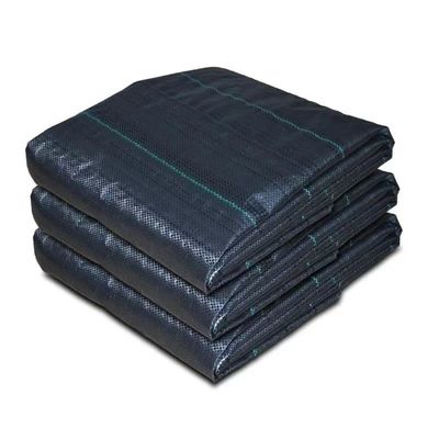 Protezione PP Tissuto Membrana PE Ground Cover Mesh Weed Mat Roll Anti-Grass Weed Mulch