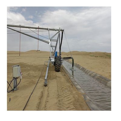 Centrale per l'irrigazione a spillo e sistema di movimento lineare laterale con monitoraggio remoto