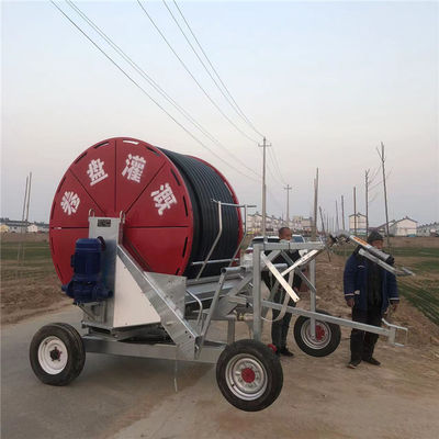 Sistema di irrigazione a bobina di tubo Strumento agricolo robusto per 236 cm di diametro e strumento di irrigazione agricolo ottimale