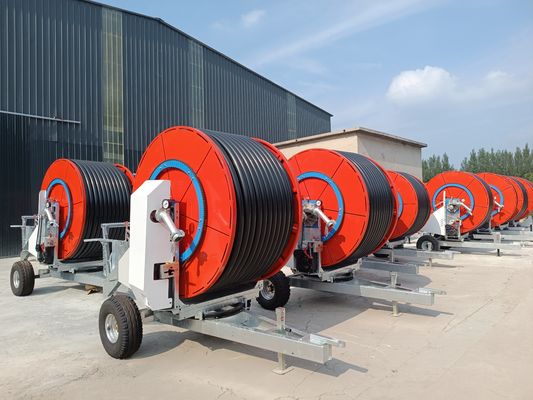 Sistema di irrigazione a bobina di tubo metallico più resistente e flessibile per giardino