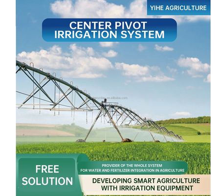 Migliora l'efficienza dell'agricoltura con il sistema di irrigazione a perno centrale superiore da 2200 kg