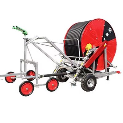 86 KG Sistema di irrigazione a bobina di tubo metallico Irrigatore mobile 236 cm