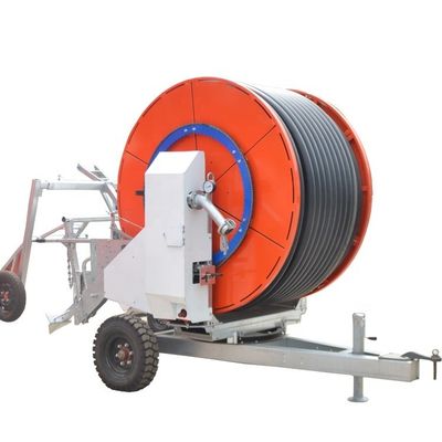 75 cm di diametro Agricoltura Sistema di irrigazione mobile con irrigatore e bobina del tubo di trasporto