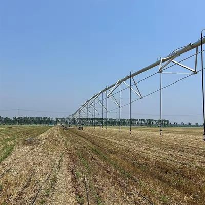 Gran fattoria avanzata digitale metallo lineare movimento sistema di irrigazione componenti principali con motore e cambio 2354 pollici di diametro