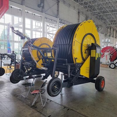 86 KG Metal Rain Gun Sprinkler Hose Reel Irrigation System per un'agricoltura sostenibile