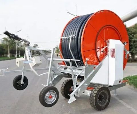 86 KG Metal Rain Gun Sprinkler Hose Reel Irrigation System per un'agricoltura sostenibile