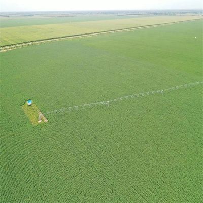 Sistema di irrigazione per l'agricoltura facile da usare Componente centrale alimentato a energia solare Pivot con macchina di fertigazione