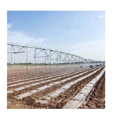2200 KG Negozi di riparazione di macchinari Grandi cannoni agricoli Centro fisso Sistema di irrigazione pivotante per prati e terreni agricoli