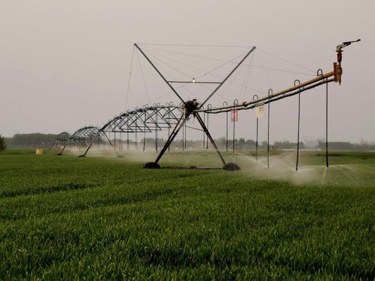 Centrale di risparmio idrico di 30 pollici di diametro attrezzatura di irrigazione a spillo con motore motore e 230 kg di peso