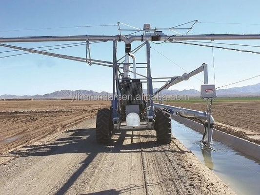 Monitoraggio a distanza 3800 KG Automatico laterale lineare Movimento sistema di irrigazione agricola per giardino