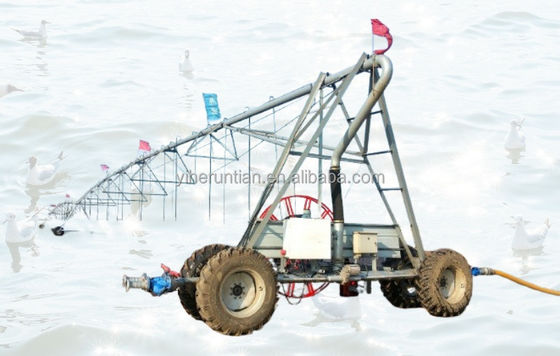 3800 KG Agricoltura Automatica laterale lineare movimento Sistema di irrigazione giardino due/quattro ruote versione a beneficio della vostra azienda agricola