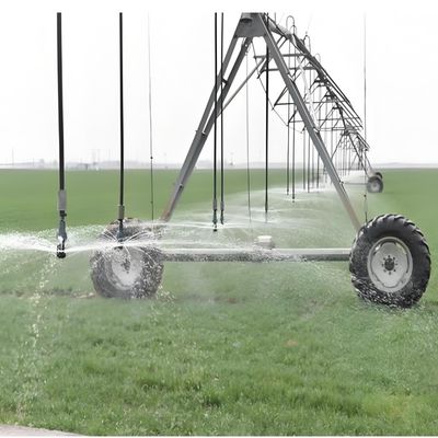 Risparmio energetico e elevata rigidità Sistema di irrigazione centrale a perno agricolo per aziende agricole da 1 a 100 ettari
