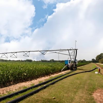 2025 Sistema di irrigazione per agricoltura e coltivazione del cotone a doppia ruota a movimento lineare