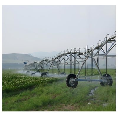 Agricoltura a risparmio idrico Motore IoT mobile di traino Motore motore per movimento lineare Sistema di irrigazione laterale a pivot del centro