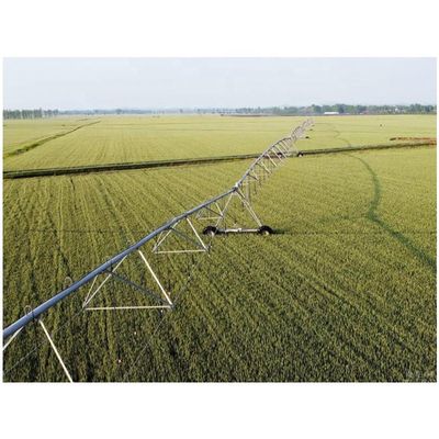 Agricoltura a risparmio idrico Motore IoT mobile di traino Motore motore per movimento lineare Sistema di irrigazione laterale a pivot del centro