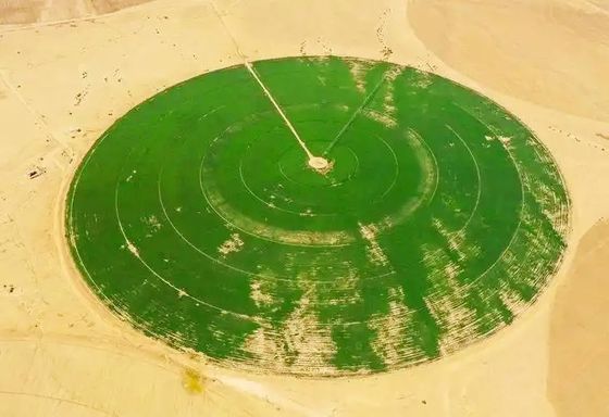 Irrigazione con pivot centrale con monitoraggio remoto e costruzione in metallo