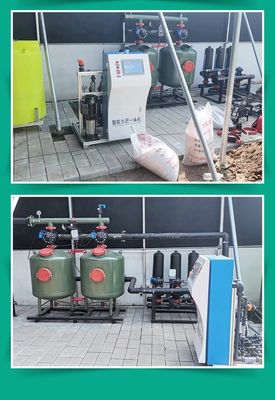 Macchine integrate automatiche intelligenti per acqua e fertilizzanti per attrezzature di irrigazione a goccia agricola di diametro 32 cm