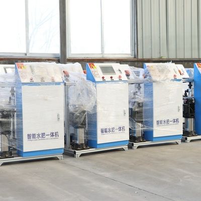 Coltivazione senza suolo Intelligente Irrigazione a goccia Macchina integrata con acqua e fertilizzante con materiale metallico 80 kg di capacità