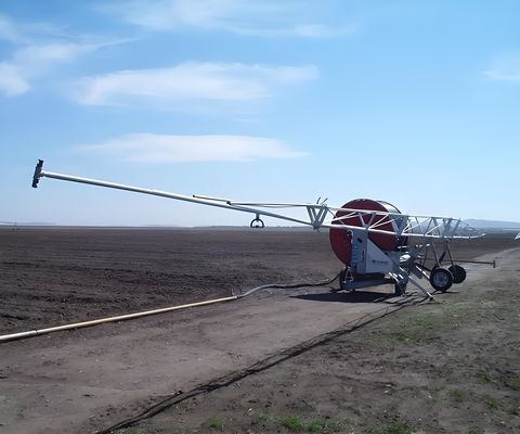 2024 Agriculture Fair Hose Reel Sprinkler Traveling Irrigation Machine con Boom OEM da Metal Manufacturing Plant