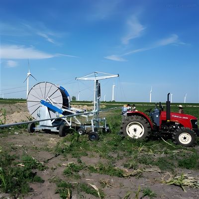2024 Agriculture Fair Hose Reel Sprinkler Traveling Irrigation Machine con Boom OEM da Metal Manufacturing Plant