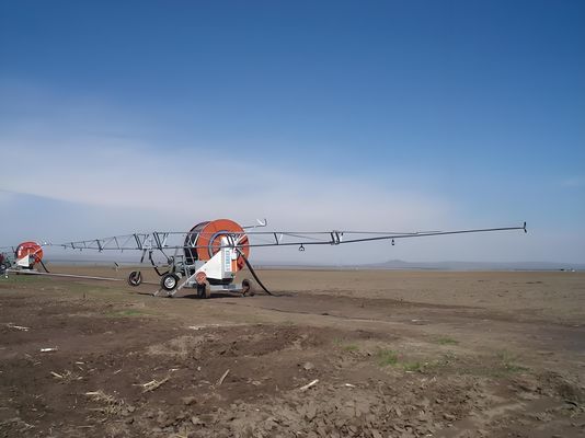 2024 Agriculture Fair Hose Reel Sprinkler Traveling Irrigation Machine con Boom OEM da Metal Manufacturing Plant