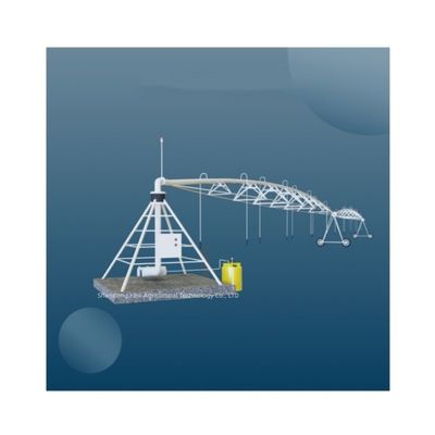 Agricoltura Metallo Ferma a torre Centrale a energia solare Sistema di irrigazione a pivot con spruzzatore metallico e motore del motore della pompa