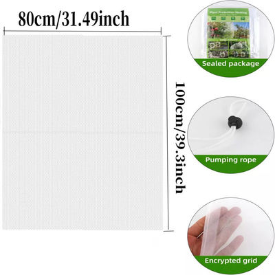 6 * 9 pollici sacchetto di rete di maglia di nylon per la protezione delle piante e dei frutti del giardino dire addio ai pesticidi nocivi