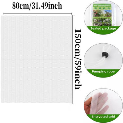 6 * 9 pollici sacchetto di rete di maglia di nylon per la protezione delle piante e dei frutti del giardino dire addio ai pesticidi nocivi
