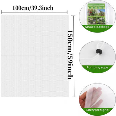 6 * 9 pollici sacchetto di rete di maglia di nylon per la protezione delle piante e dei frutti del giardino dire addio ai pesticidi nocivi