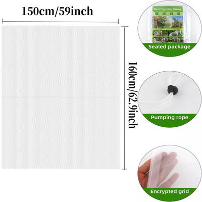 6 * 9 pollici sacchetto di rete di maglia di nylon per la protezione delle piante e dei frutti del giardino dire addio ai pesticidi nocivi