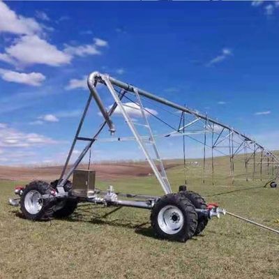 Big Farms Center Pivot Sistema di irrigazione solare Core Bearing Linear Move Agricultural Sprinkler Machine 168 cm di diametro