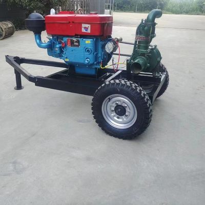 Pompa di acqua di scarico a motore diesel auto-sostituente per l'irrigazione agricola e il monitoraggio remoto di 8 pollici di diametro