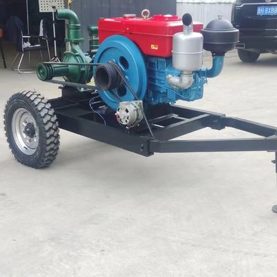 Pompa di acqua di scarico a motore diesel auto-sostituente per l'irrigazione agricola e il monitoraggio remoto di 8 pollici di diametro