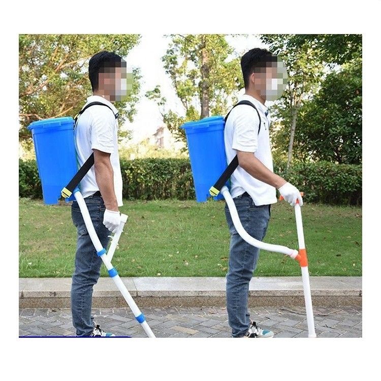 Applicatore manuale di fertilizzanti granulari Knapsack per piante agricole nelle aziende agricole 47*25*48.5