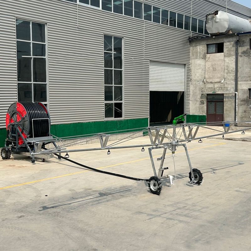 120 KG Sistema di irrigazione a spruzzatore metallico per rotelle di tubi di impianti agricoli a spillo centrale Soluzione B2B