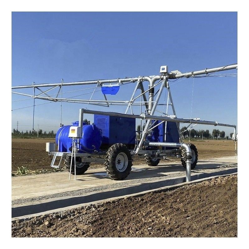 Centro di attrezzature per macchine agricole Sistema di irrigazione a perno di 168 cm di diametro e 2200 kg di capacità