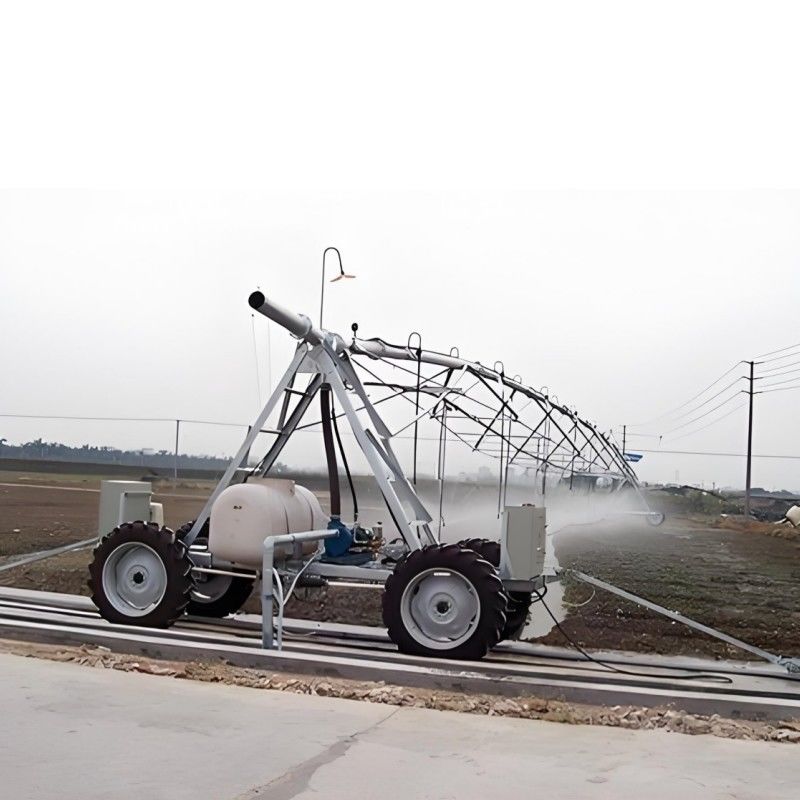 2025 Sistema di irrigazione per agricoltura e coltivazione del cotone a doppia ruota a movimento lineare