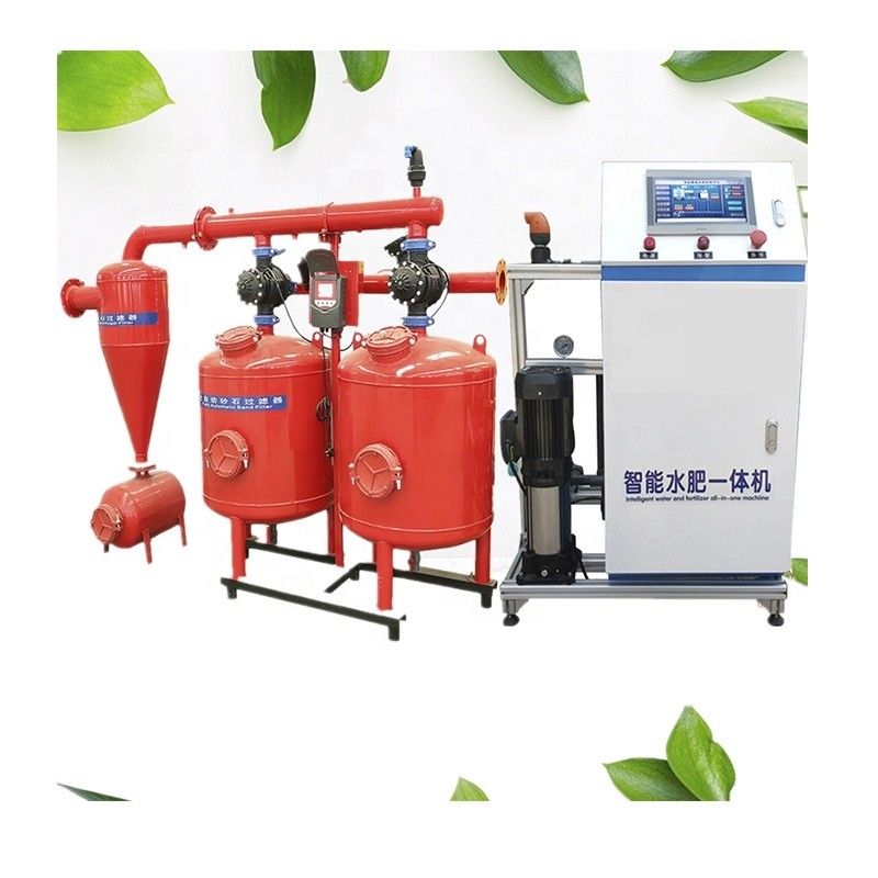 32 cm di diametro Macchine agricole Sistema di irrigazione intelligente con macchina automatica di acqua e fertilizzante 80 kg