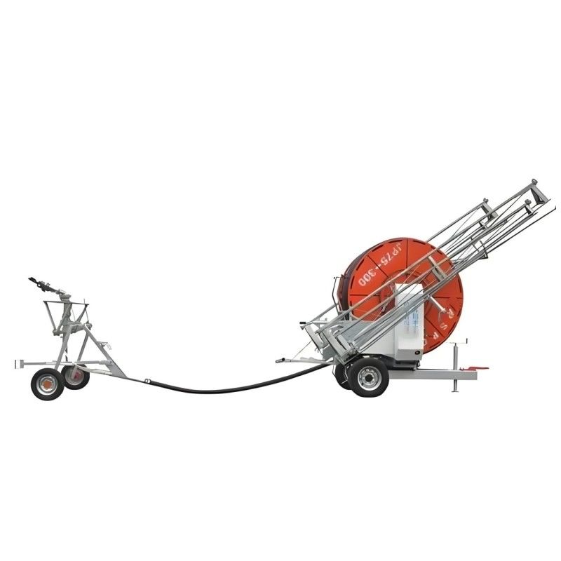 2024 Agriculture Fair Hose Reel Sprinkler Traveling Irrigation Machine con Boom OEM da Metal Manufacturing Plant